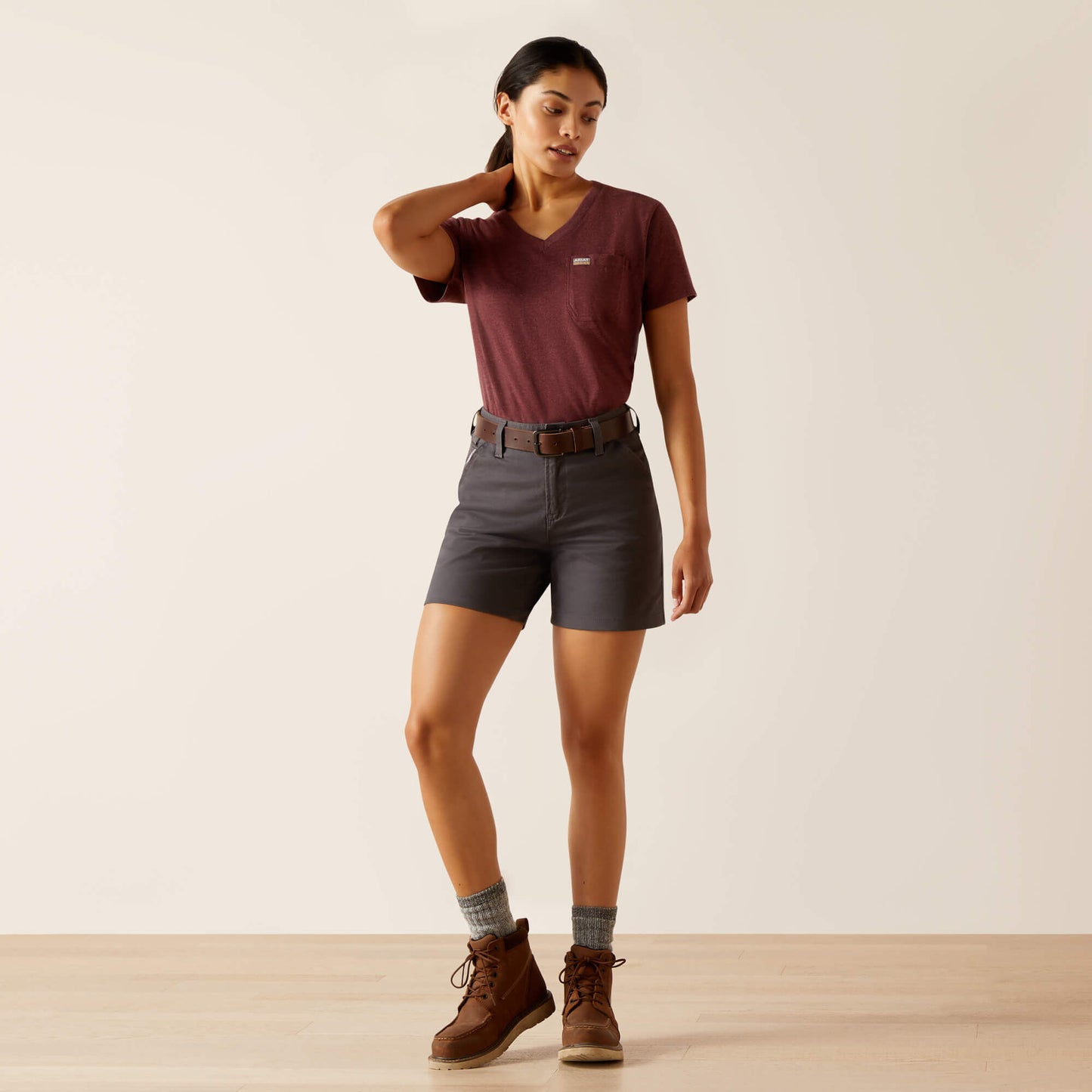 Ariat Women Rebar PR Made Tough 6" Short
