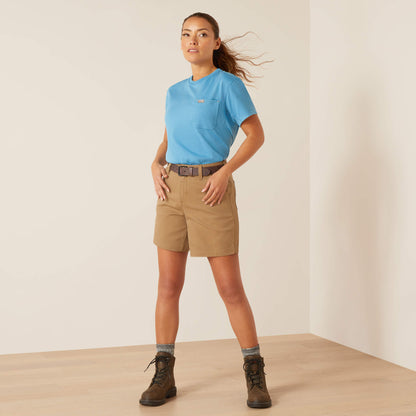 Ariat Women Rebar PR Made Tough 6" Short