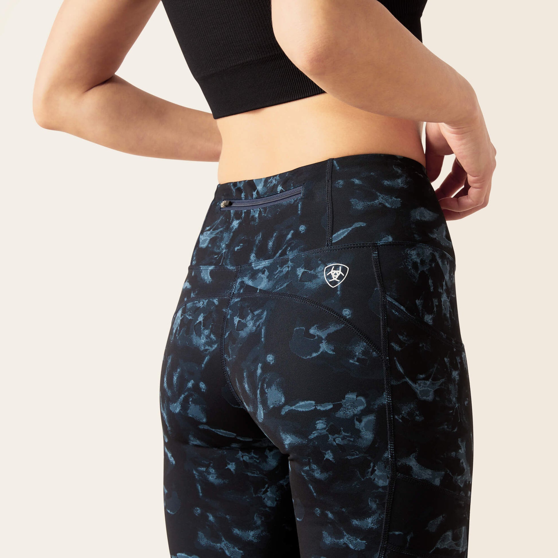 Ariat Women Eos Print Knee Patch Tight