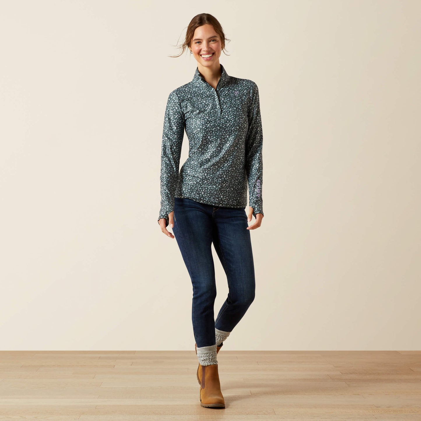 Ariat Women Lowell 3.0 1/4 Zip Baselayer