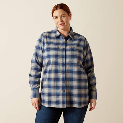 Ariat Women Rebar Flannel DuraStretch Work Shirt