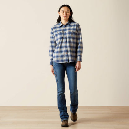 Ariat Women Rebar Flannel DuraStretch Work Shirt