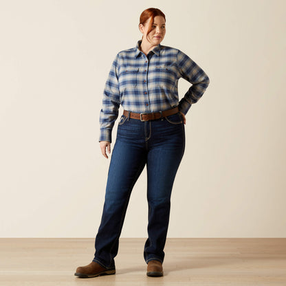 Ariat Women Rebar Flannel DuraStretch Work Shirt