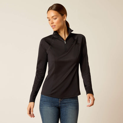 Ariat Women|Trends Sunstopper 3.0 1/4 Zip Baselayer