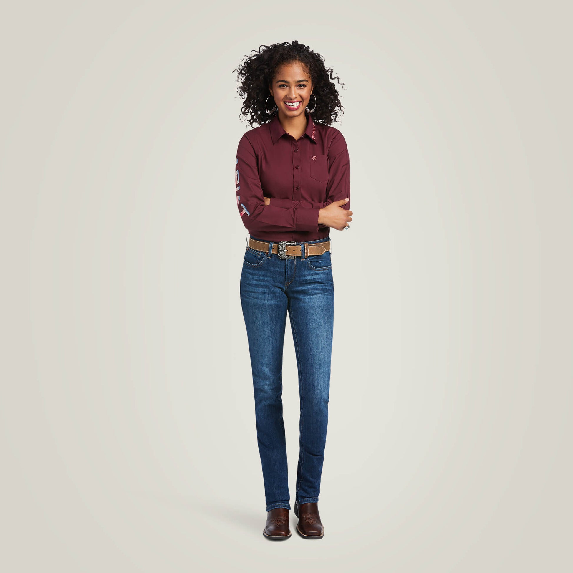 Ariat Women Team Kirby Stretch Shirt