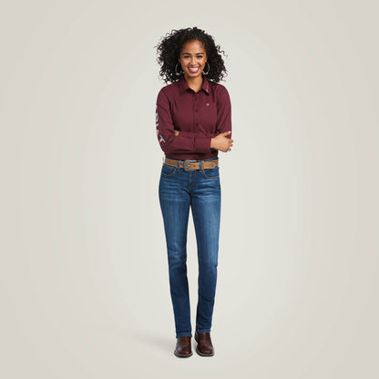 Ariat Women Team Kirby Stretch Shirt