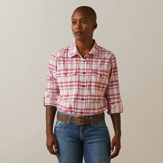 Ariat Women Rebar Made Tough DuraStretch Work Shirt