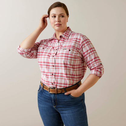 Ariat Women Rebar Made Tough DuraStretch Work Shirt