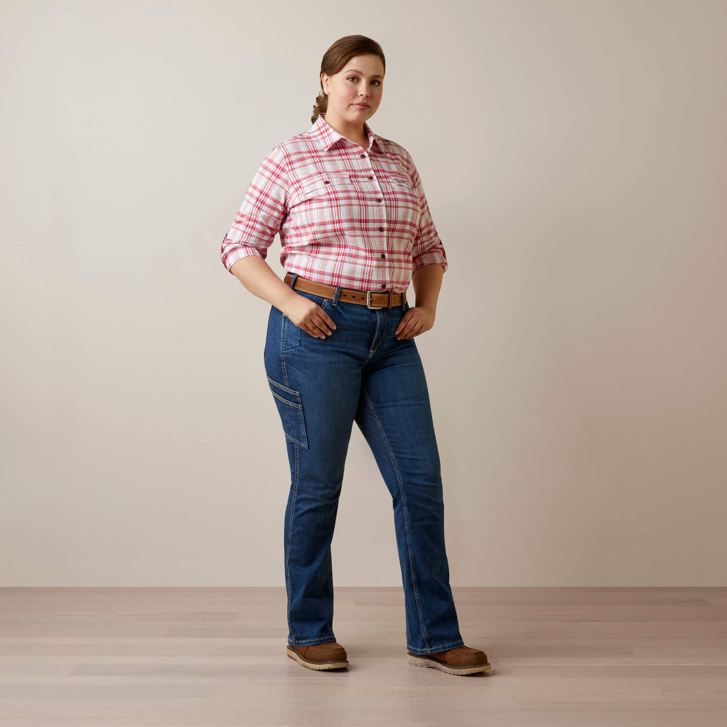 Ariat Women Rebar Made Tough DuraStretch Work Shirt