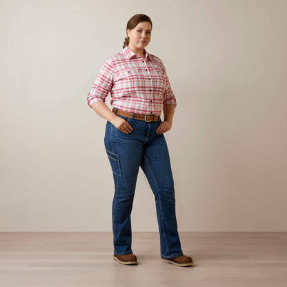 Ariat Women Rebar Made Tough DuraStretch Work Shirt