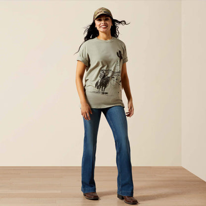 Ariat Women Ariat Sketchy Cowboy T-Shirt