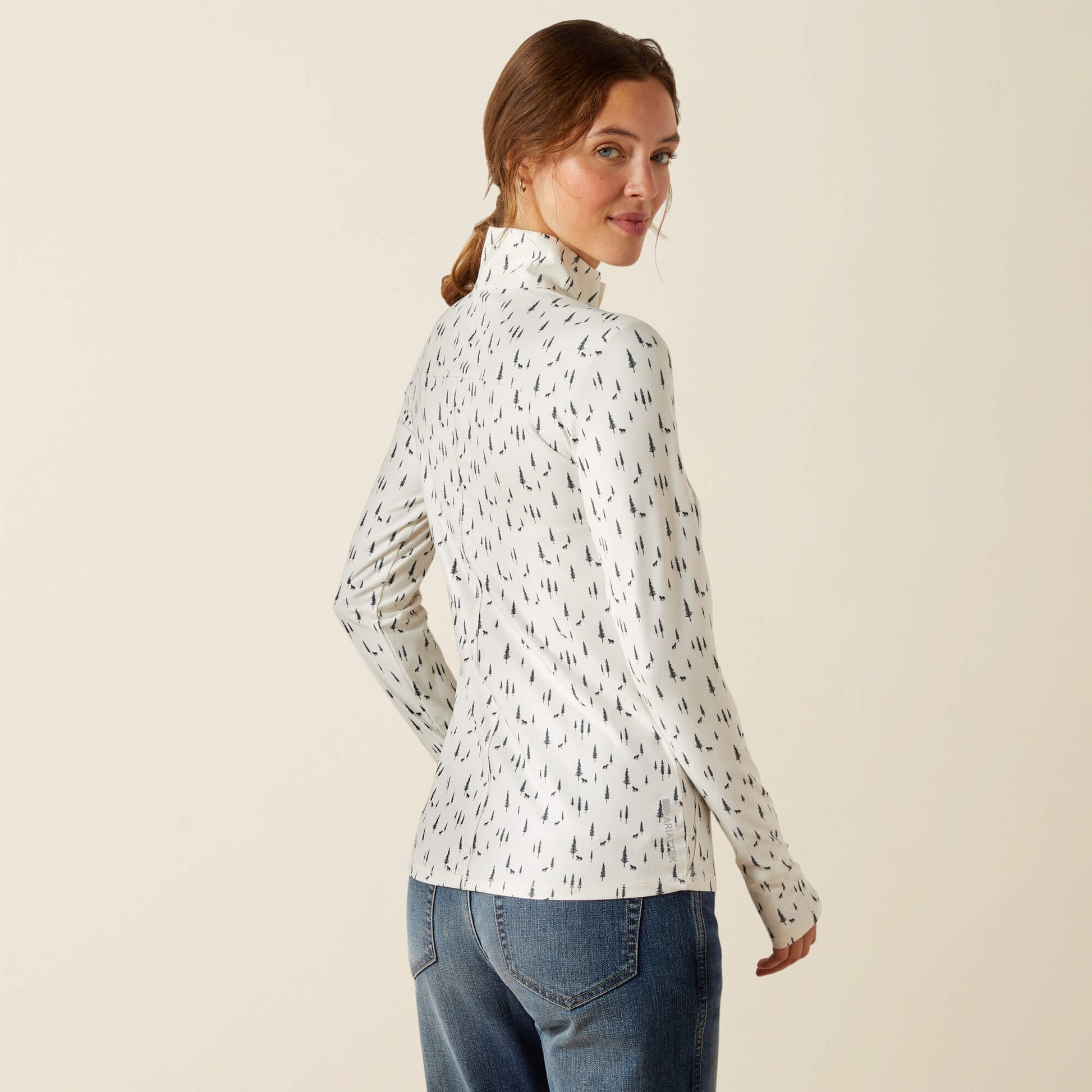 Ariat Women|Trends Lowell 3.0 1/4 Zip Baselayer