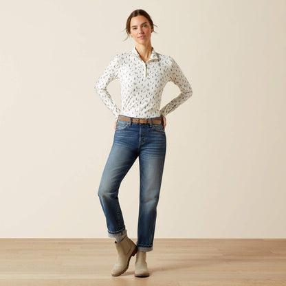 Ariat Women|Trends Lowell 3.0 1/4 Zip Baselayer
