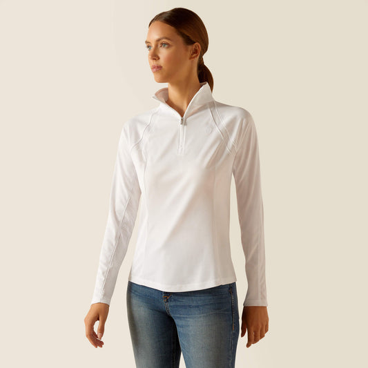 Ariat Women|Trends Sunstopper 3.0 1/4 Zip Baselayer