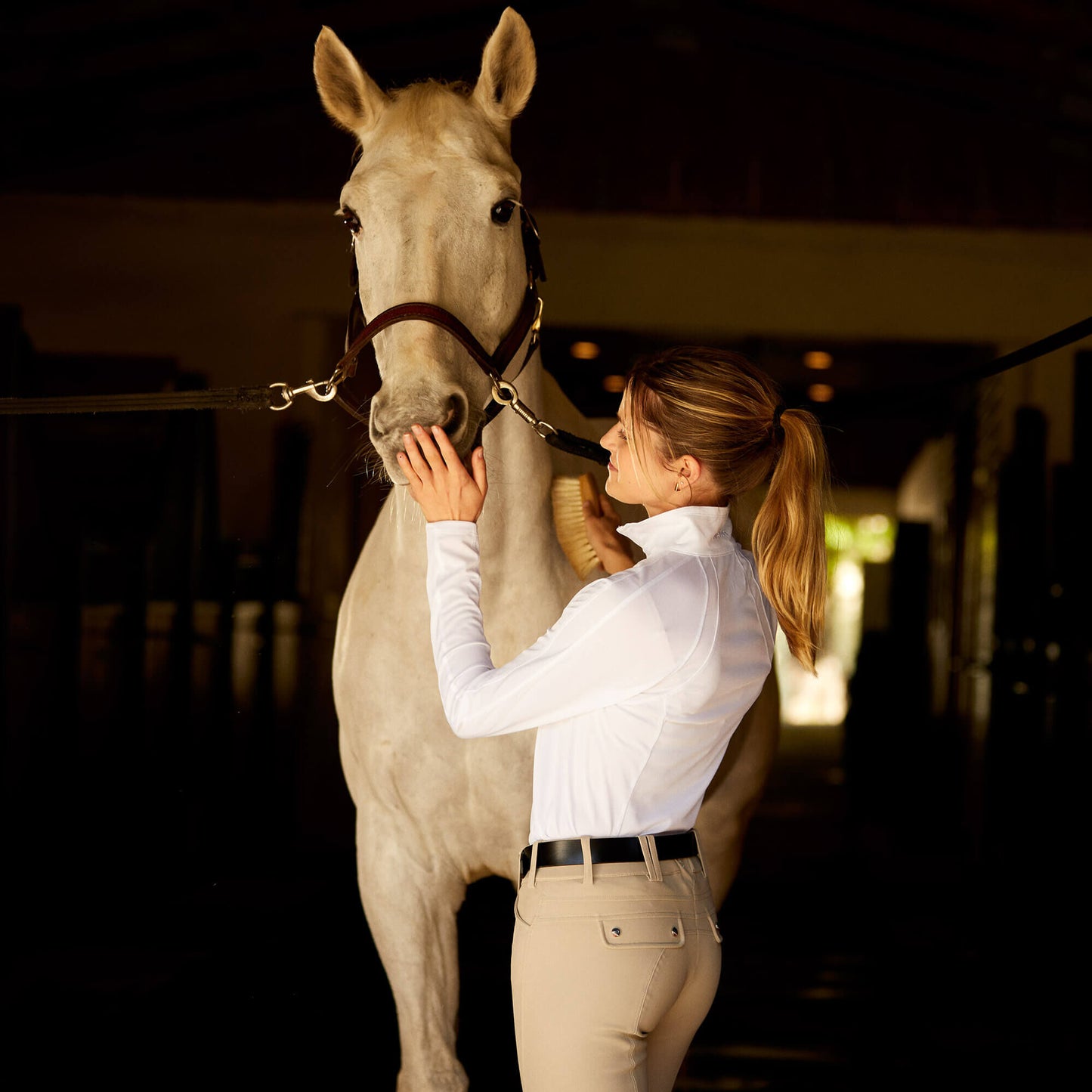 Ariat Women|Trends Sunstopper 3.0 1/4 Zip Baselayer
