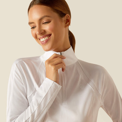 Ariat Women|Trends Sunstopper 3.0 1/4 Zip Baselayer