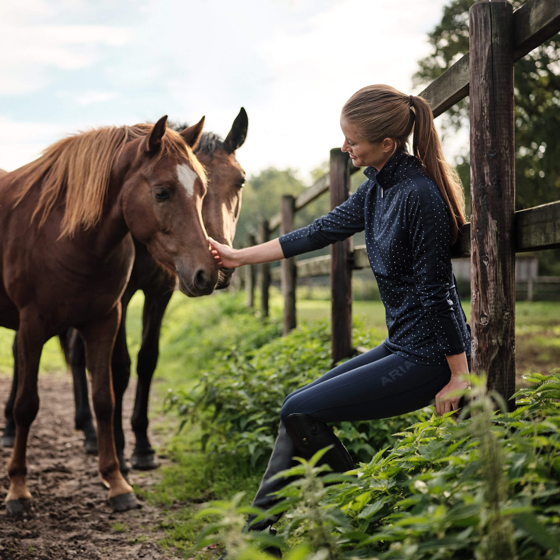 Ariat Women Sunstopper 3.0 1/4 Zip Baselayer