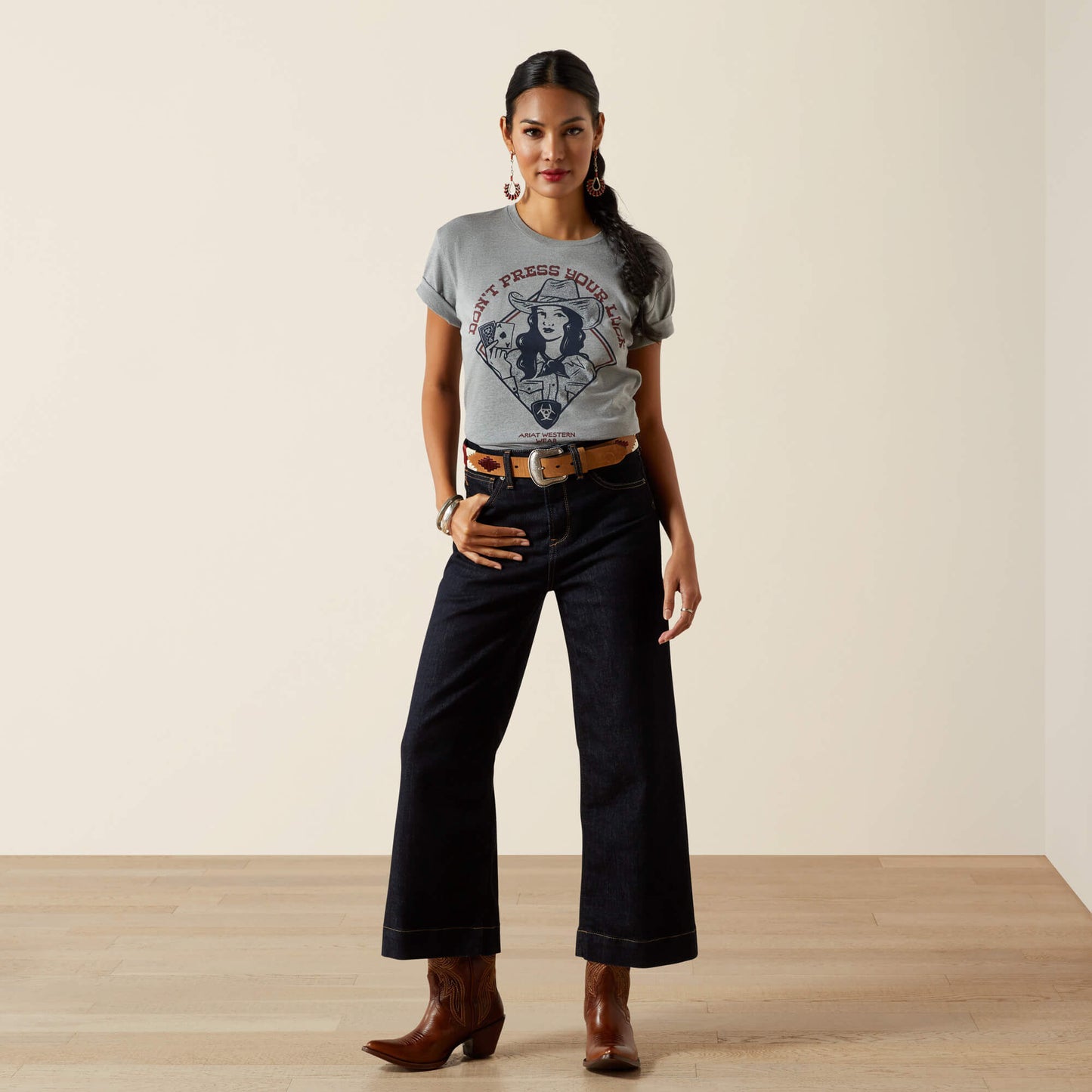 Ariat Women Ariat Don't Press Your Luck T-Shirt