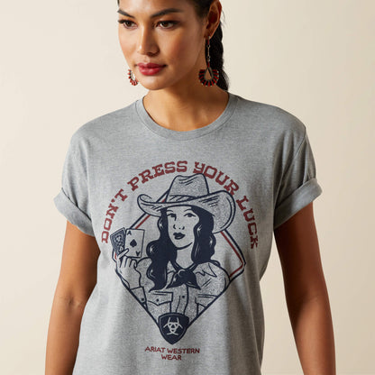 Ariat Women Ariat Don't Press Your Luck T-Shirt