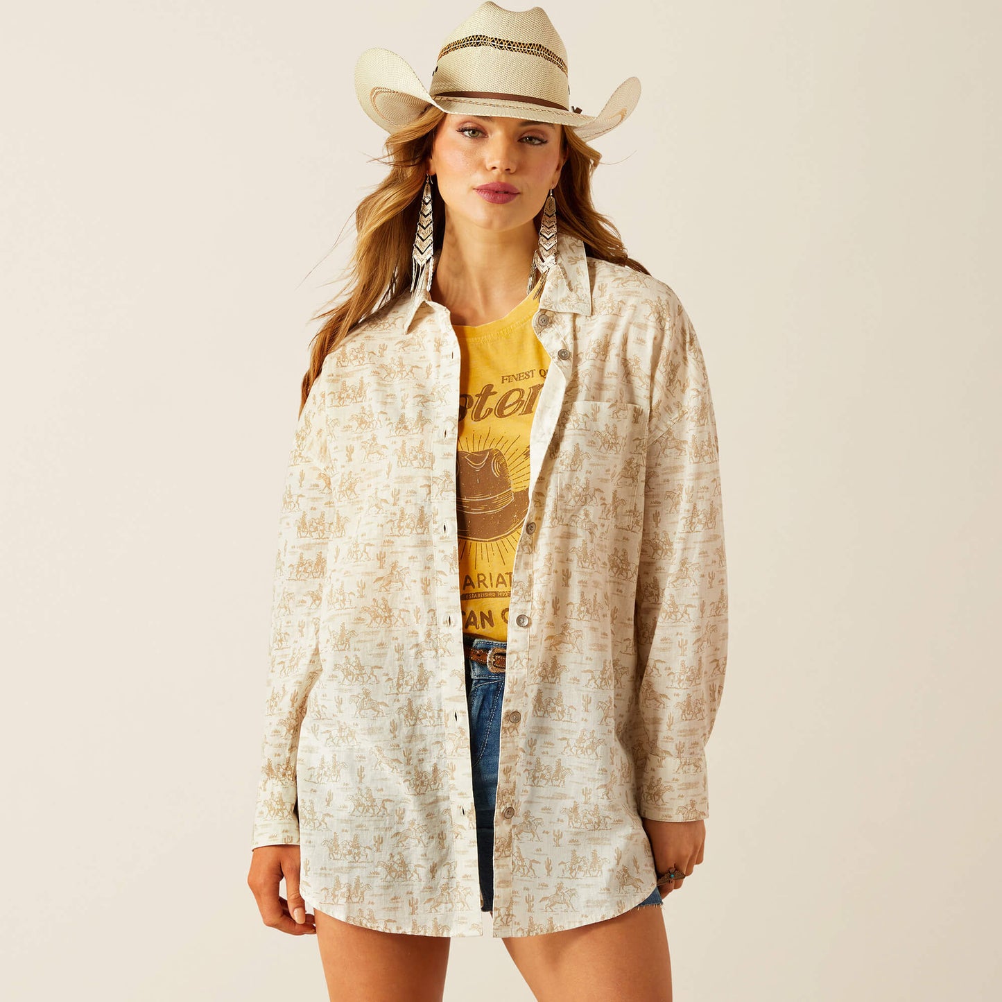 Ariat Women Poppy Summer Overshirt Shirt