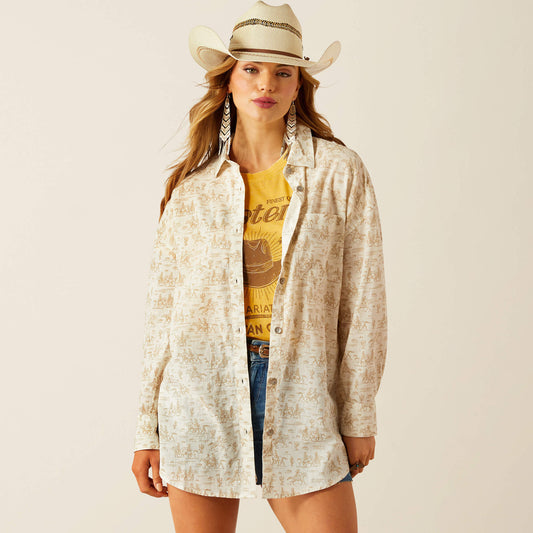 Ariat Women Poppy Summer Overshirt Shirt