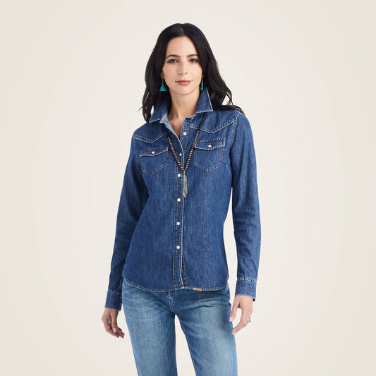 Ariat Women|Trends Farriday Denim Shirt
