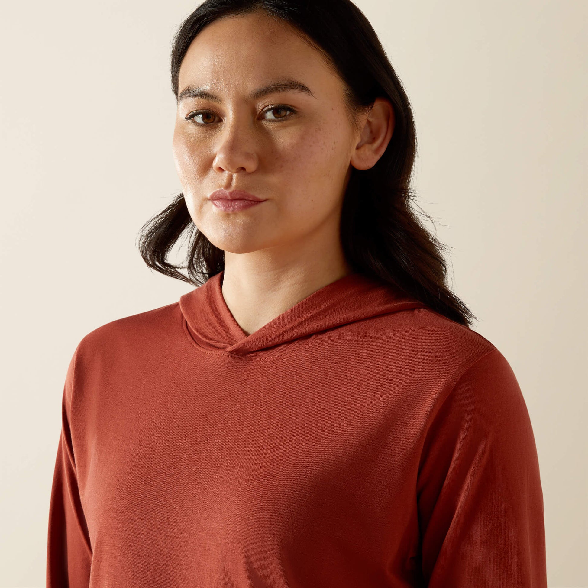 Ariat Women Rebar Cotton Strong Hooded T-Shirt