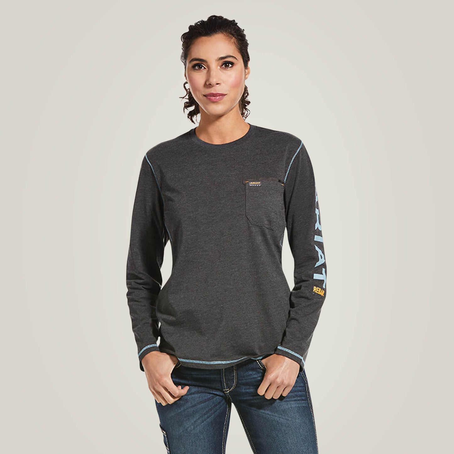 Ariat Women Rebar Workman Logo T-Shirt