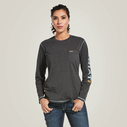 Ariat Women Rebar Workman Logo T-Shirt