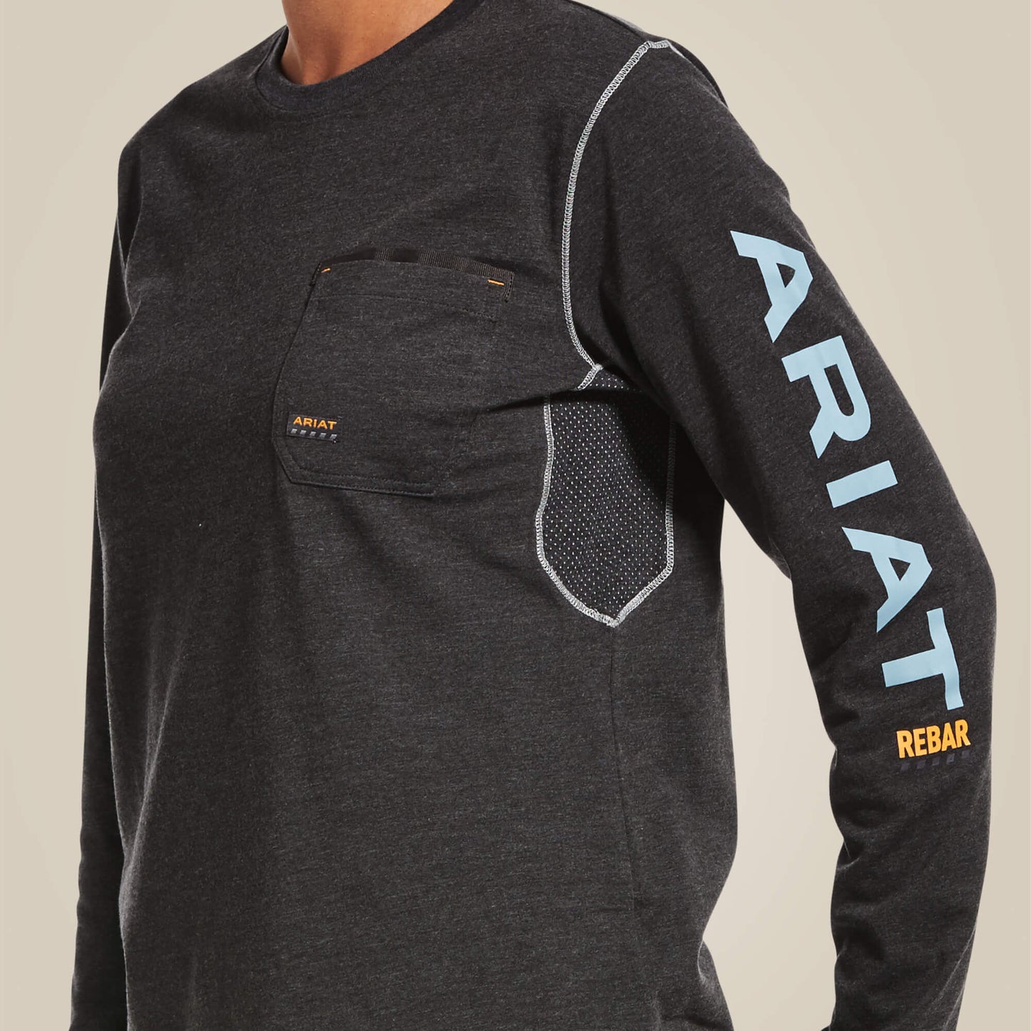 Ariat Women Rebar Workman Logo T-Shirt