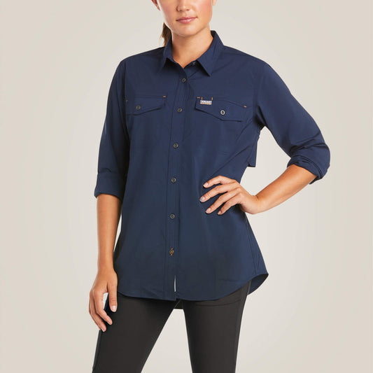Ariat Women Rebar Made Tough VentTEK DuraStretch Work Shirt