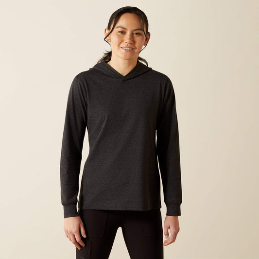 Ariat Women Rebar Cotton Strong Hooded T-Shirt