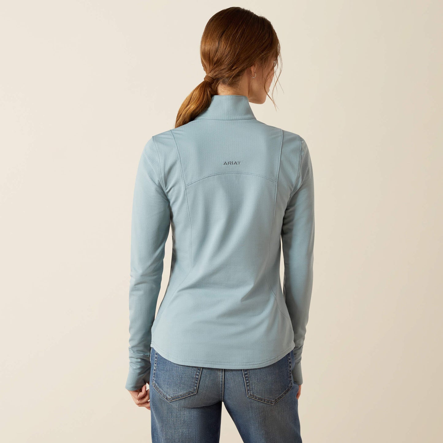 Ariat Women Gridwork 2.0 1/4 Zip Baselayer