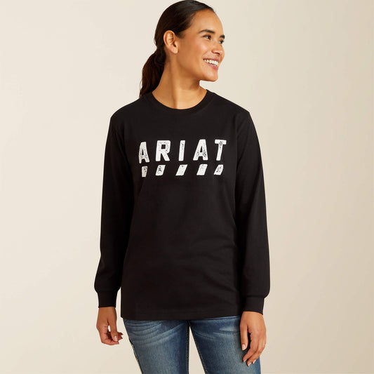 Ariat Women Rebar Cotton Strong Logo T-Shirt