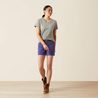 Ariat Women Rebar Cotton Strong Standard V-Neck T-Shirt