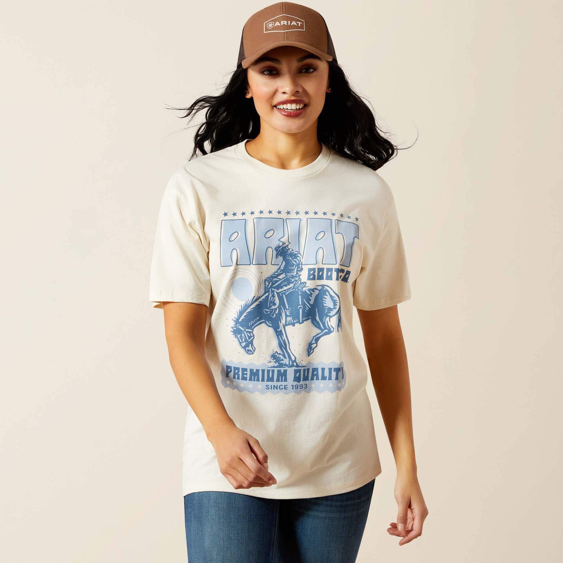 Ariat Women Ariat Retro Block Poster T-Shirt