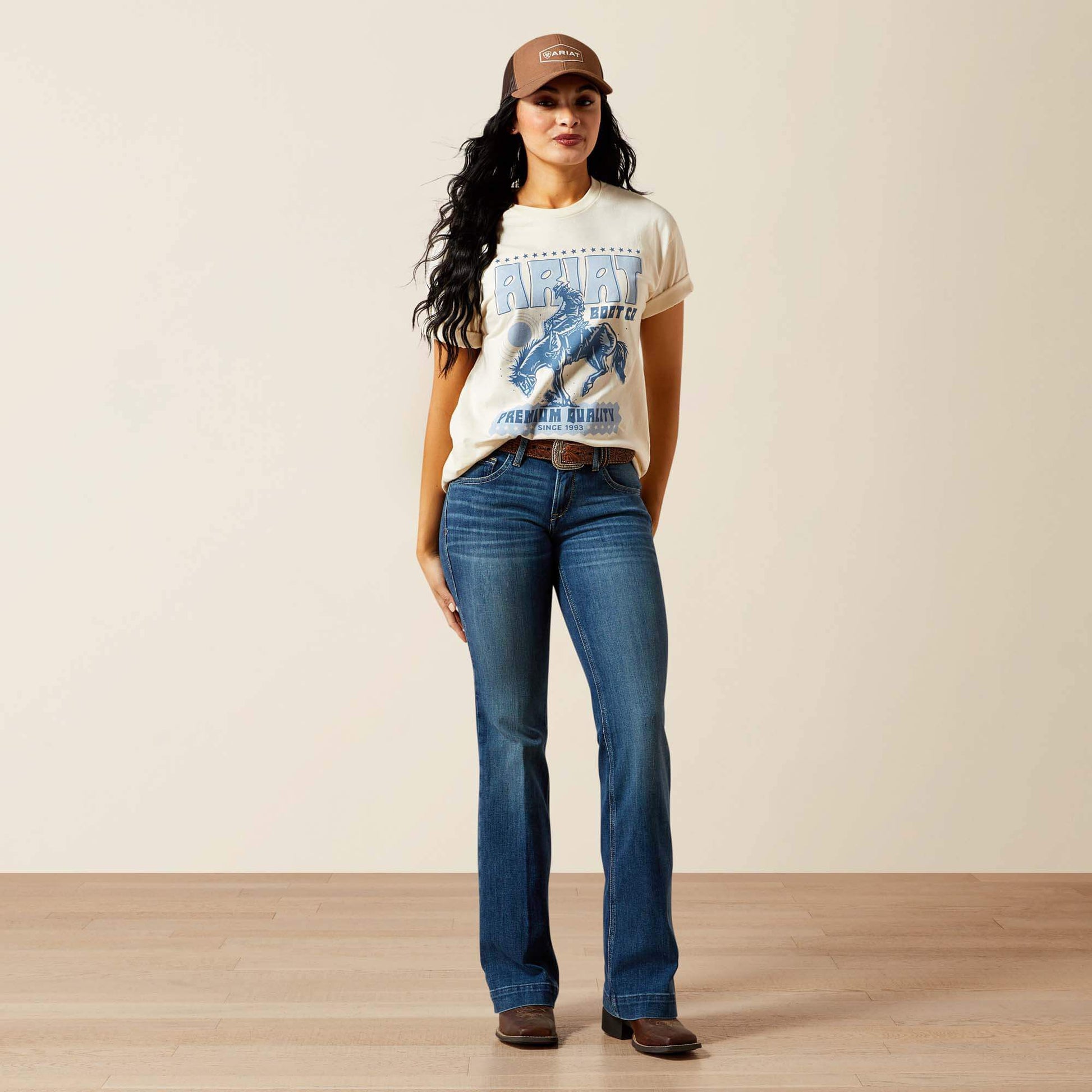 Ariat Women Ariat Retro Block Poster T-Shirt