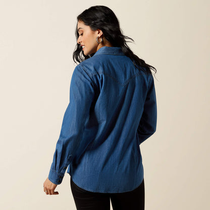Ariat Women|Trends True Blue Shirt