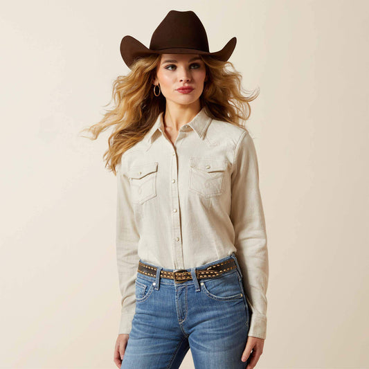 Ariat Women|Trends Papyrus Western Shirt