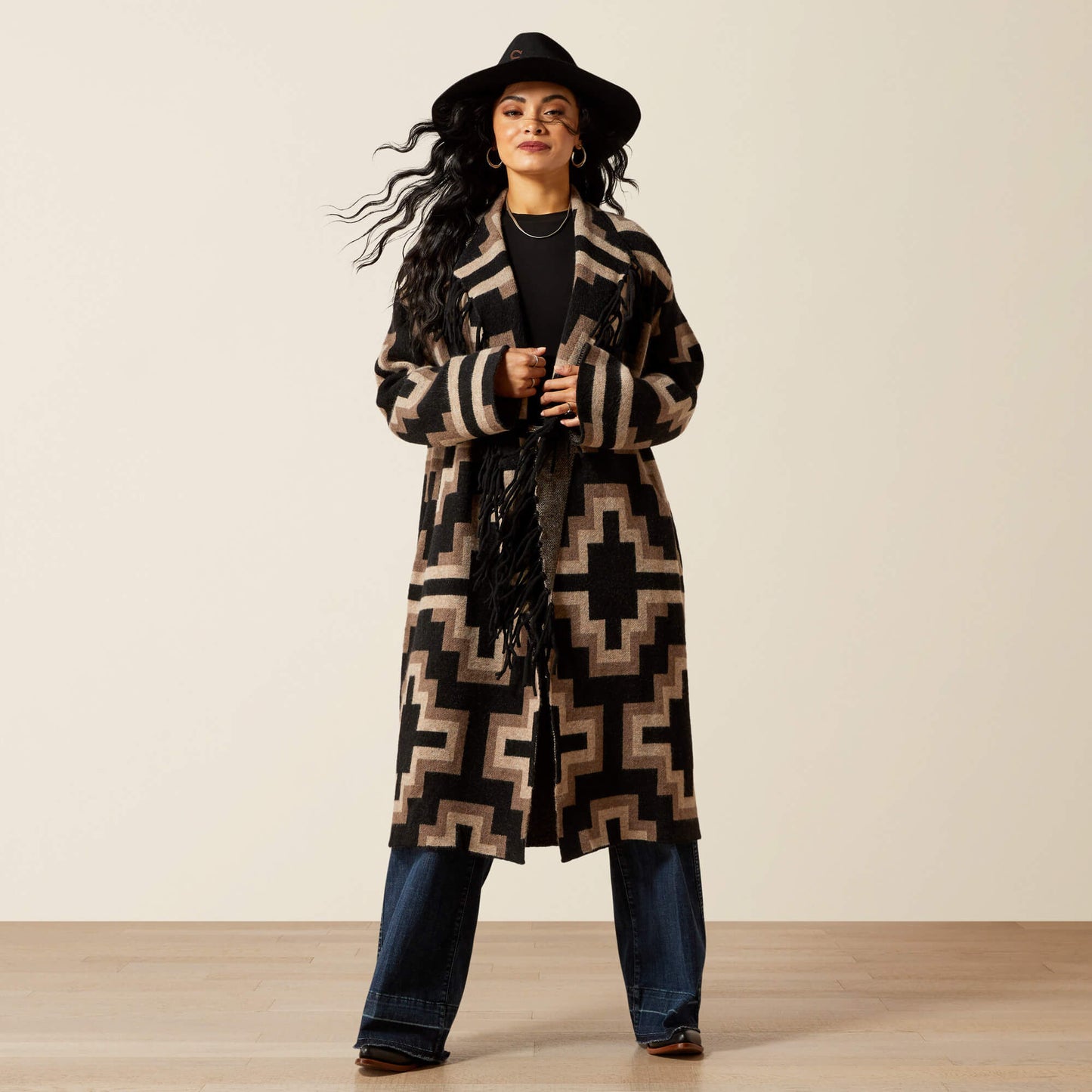 Ariat Women Barrel Sweater Coat