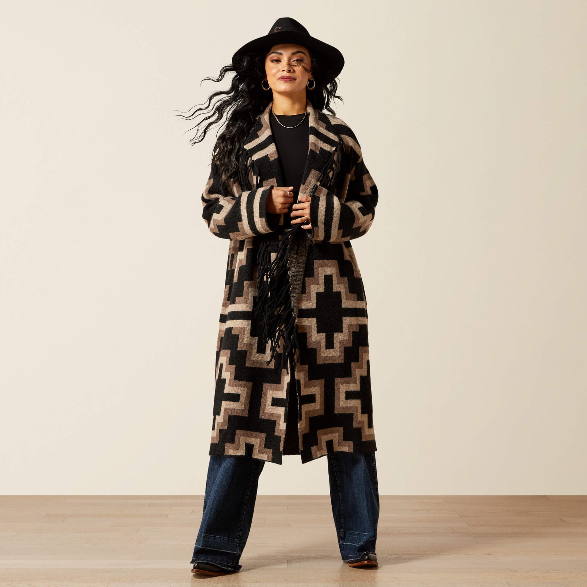 Ariat Women Barrel Sweater Coat