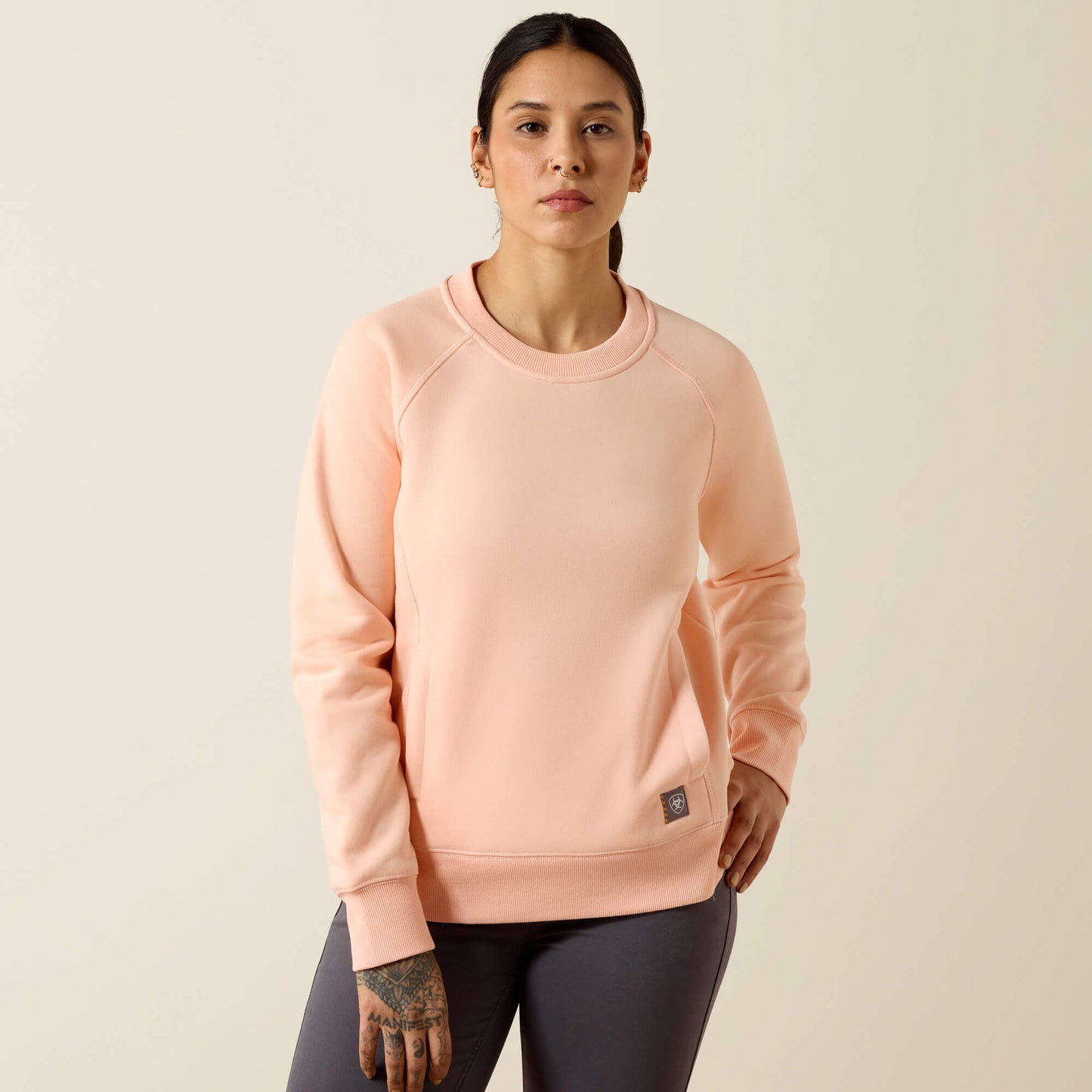 Ariat Women Rebar Lightweight Fleece Sweatshirt