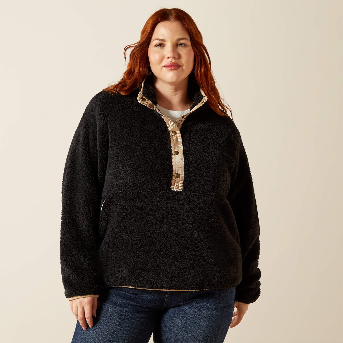 Ariat Women Berber Snap Front Sweatshirt