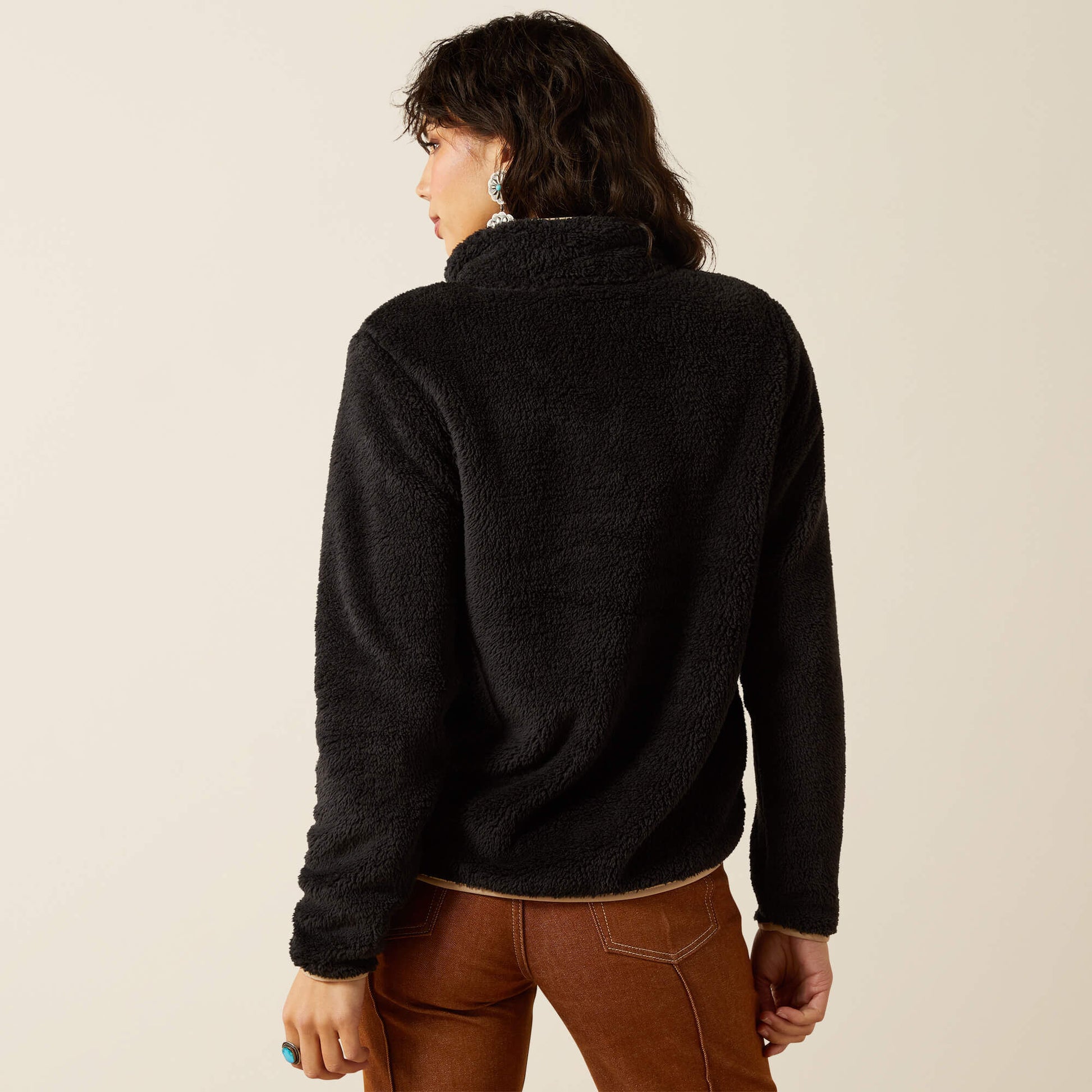 Ariat Women Berber Snap Front Sweatshirt