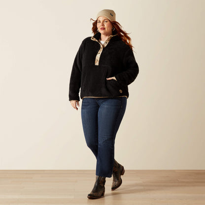 Ariat Women Berber Snap Front Sweatshirt