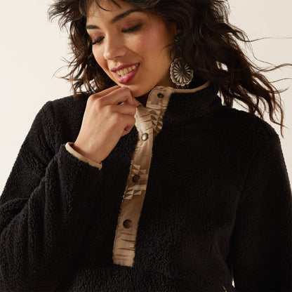 Ariat Women Berber Snap Front Sweatshirt