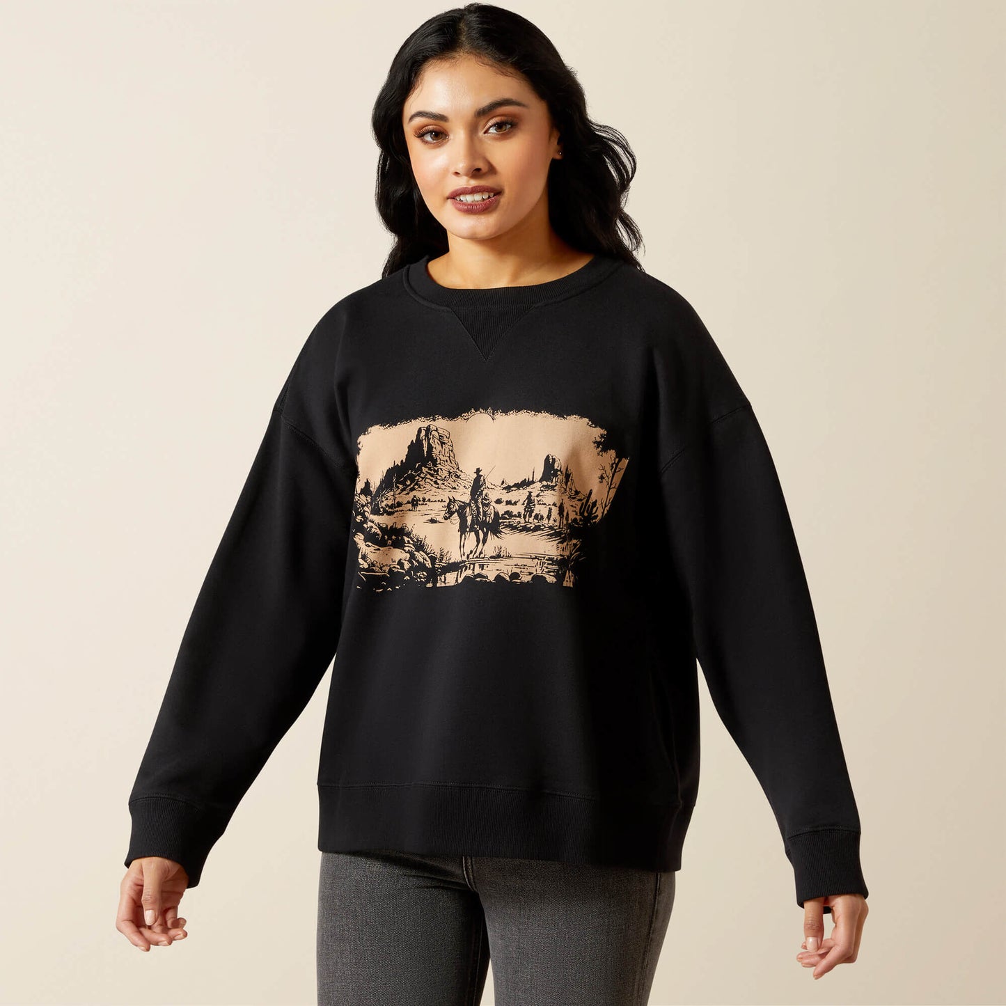 Ariat Women Outlaw Oversized Sweatshirt