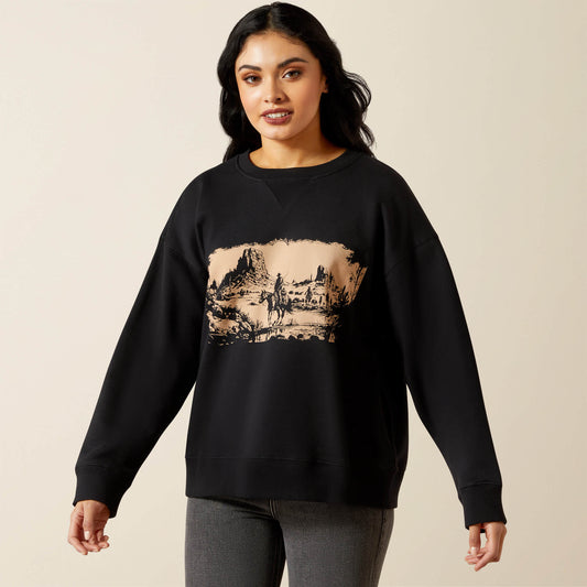 Ariat Women Outlaw Oversized Sweatshirt