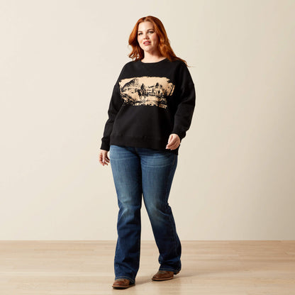 Ariat Women Outlaw Oversized Sweatshirt