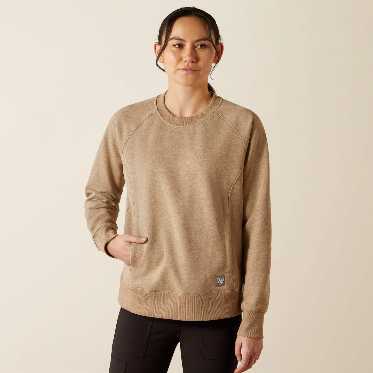 Ariat Women Rebar Lightweight Fleece Sweatshirt